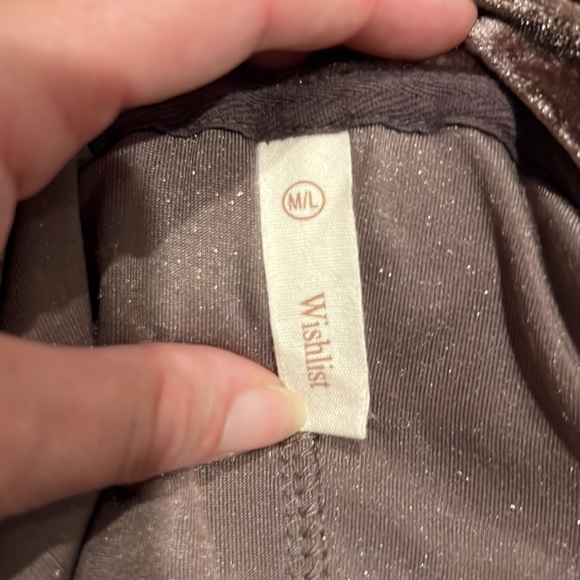 Wishlist crushed velvet over sized short sleeve top - Picture 6 of 8